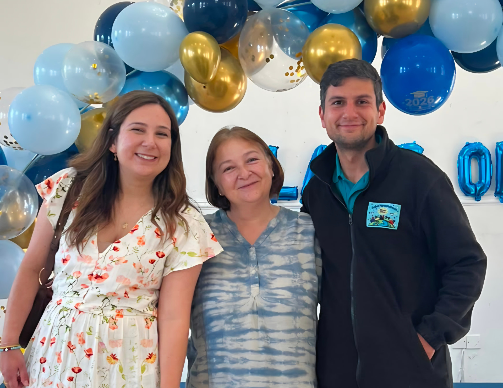 Andri Kyriakidou, Dimi K. Caborn and Christos Kyriakidis, the leadership team at Saint Panteleimon Nursery School